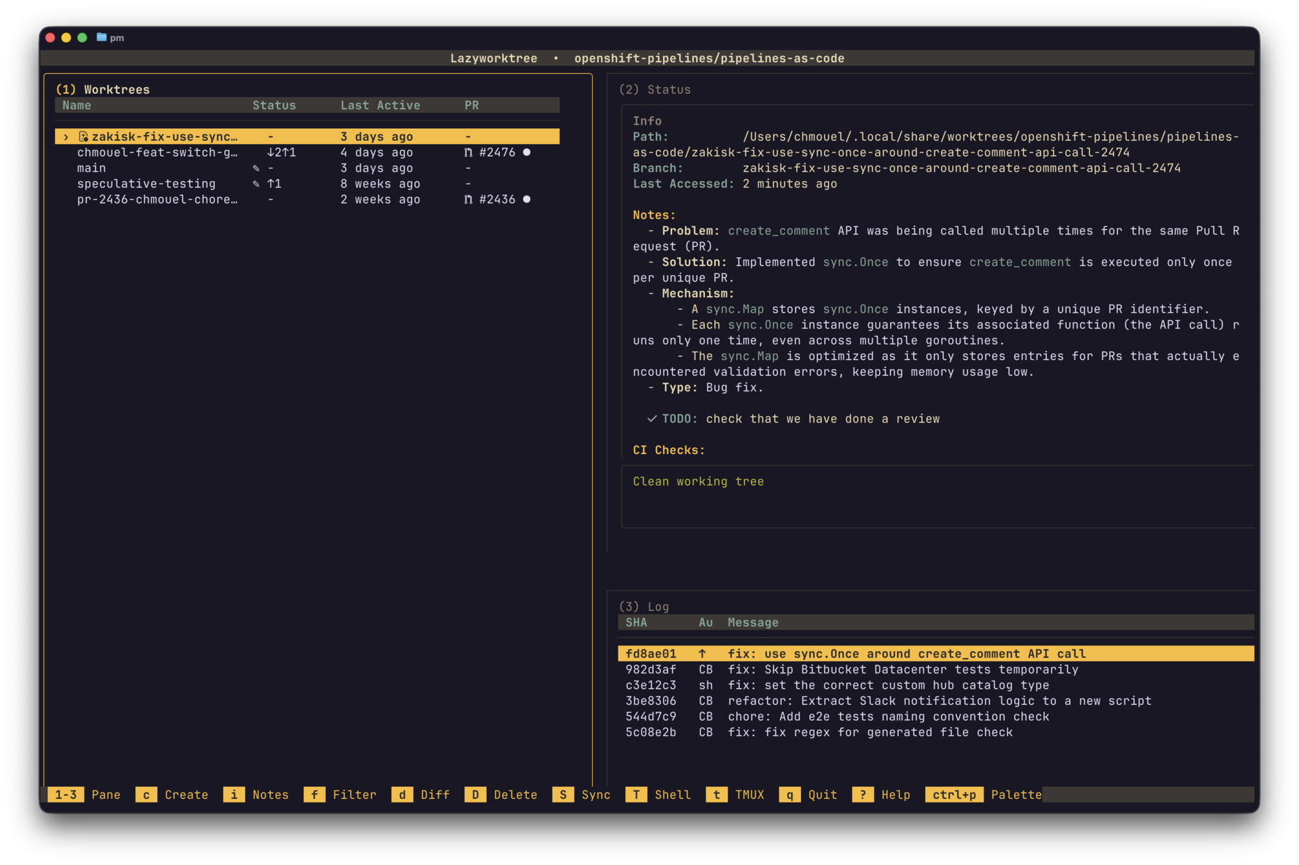 Rendered notes screenshot